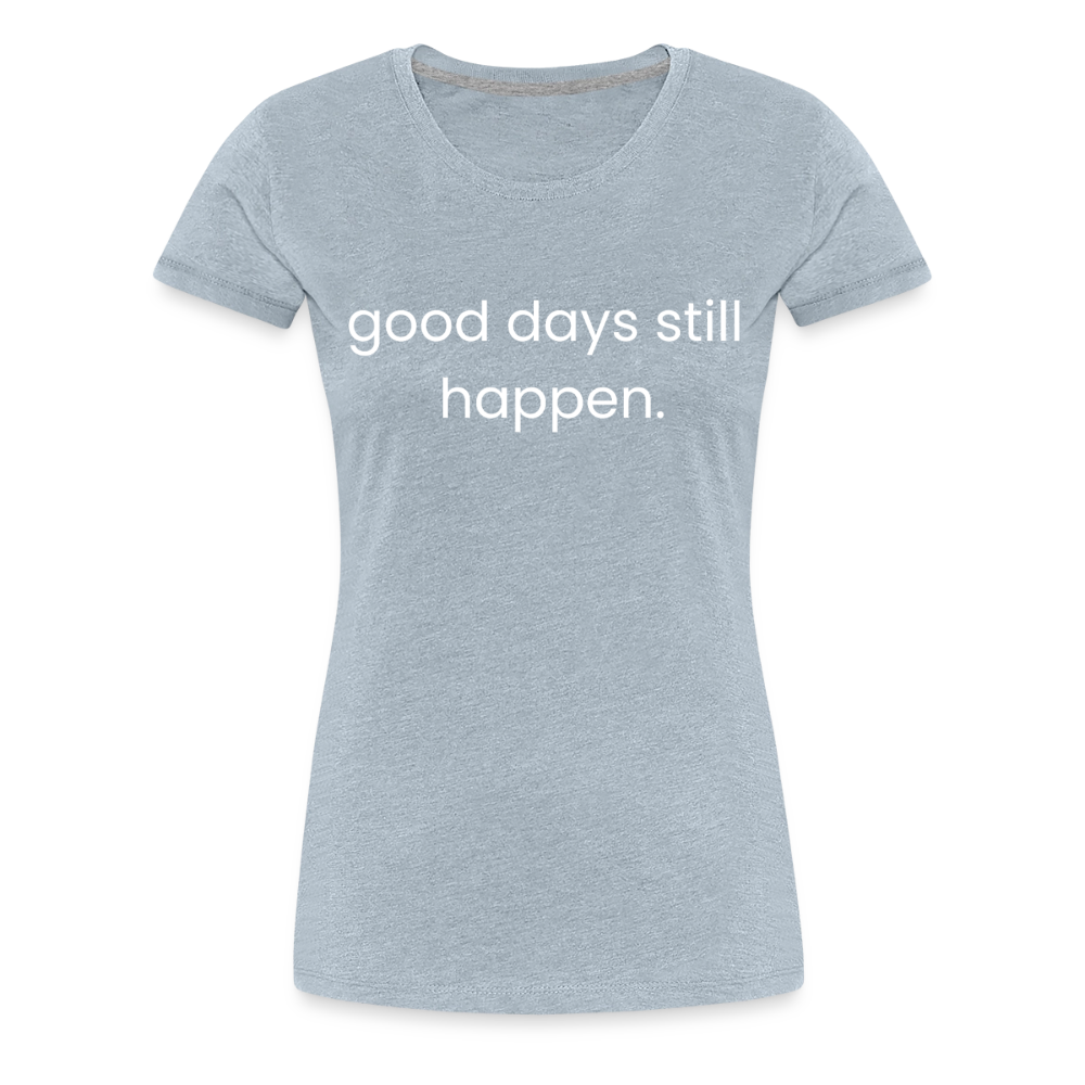 Women’s Premium T-Shirt - heather ice blue