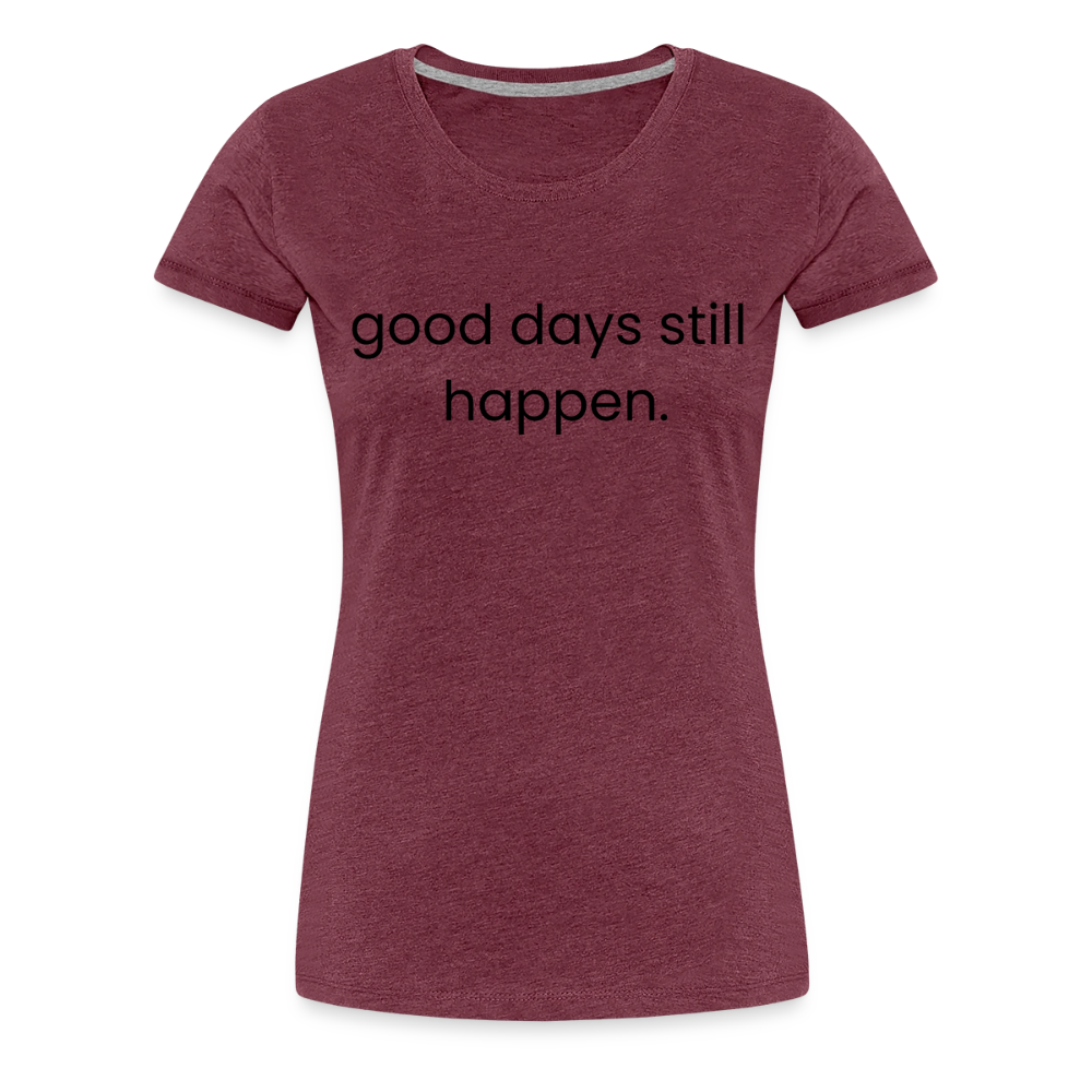 Women’s Premium T-Shirt - heather burgundy