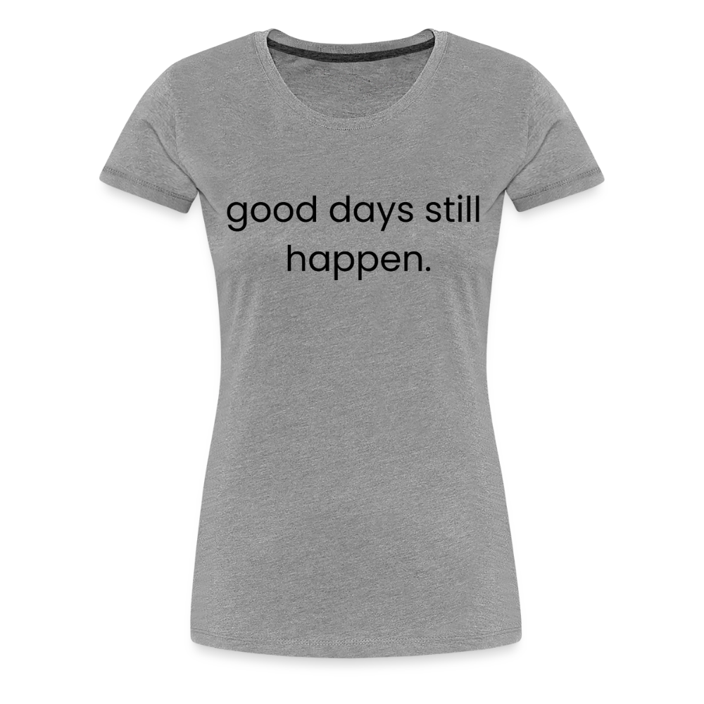 Women’s Premium T-Shirt - heather gray