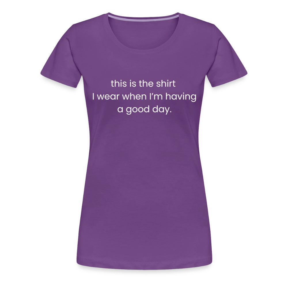 Women’s Premium T-Shirt - purple