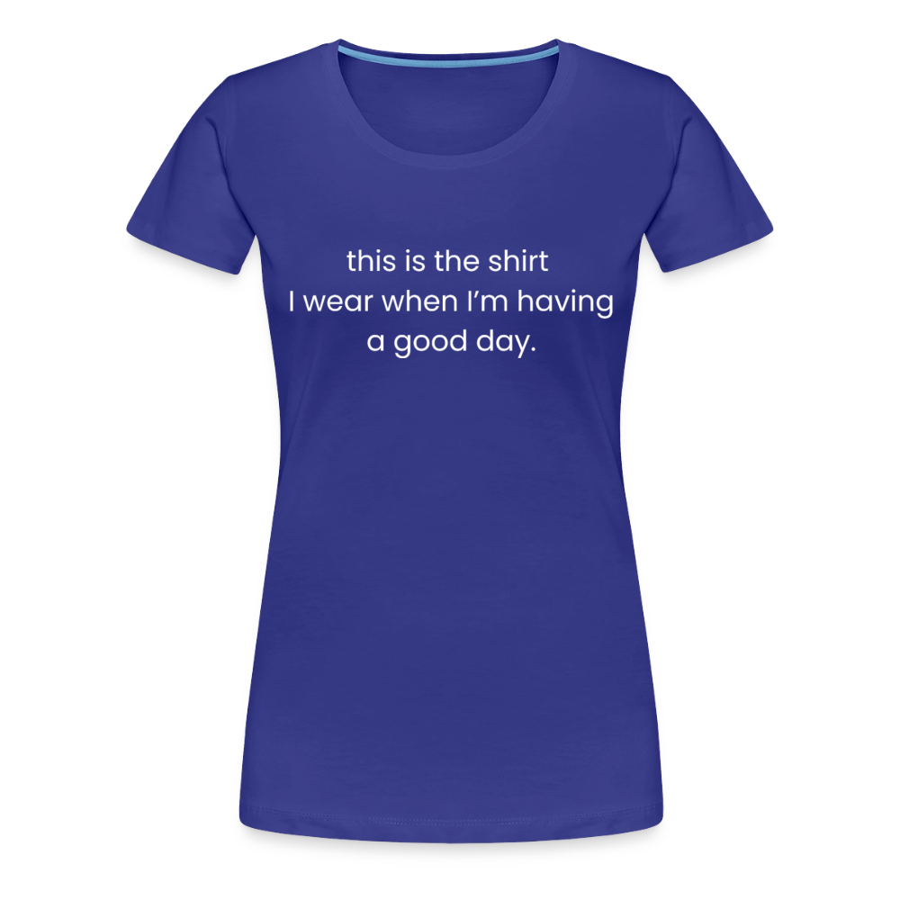 Women’s Premium T-Shirt - royal blue
