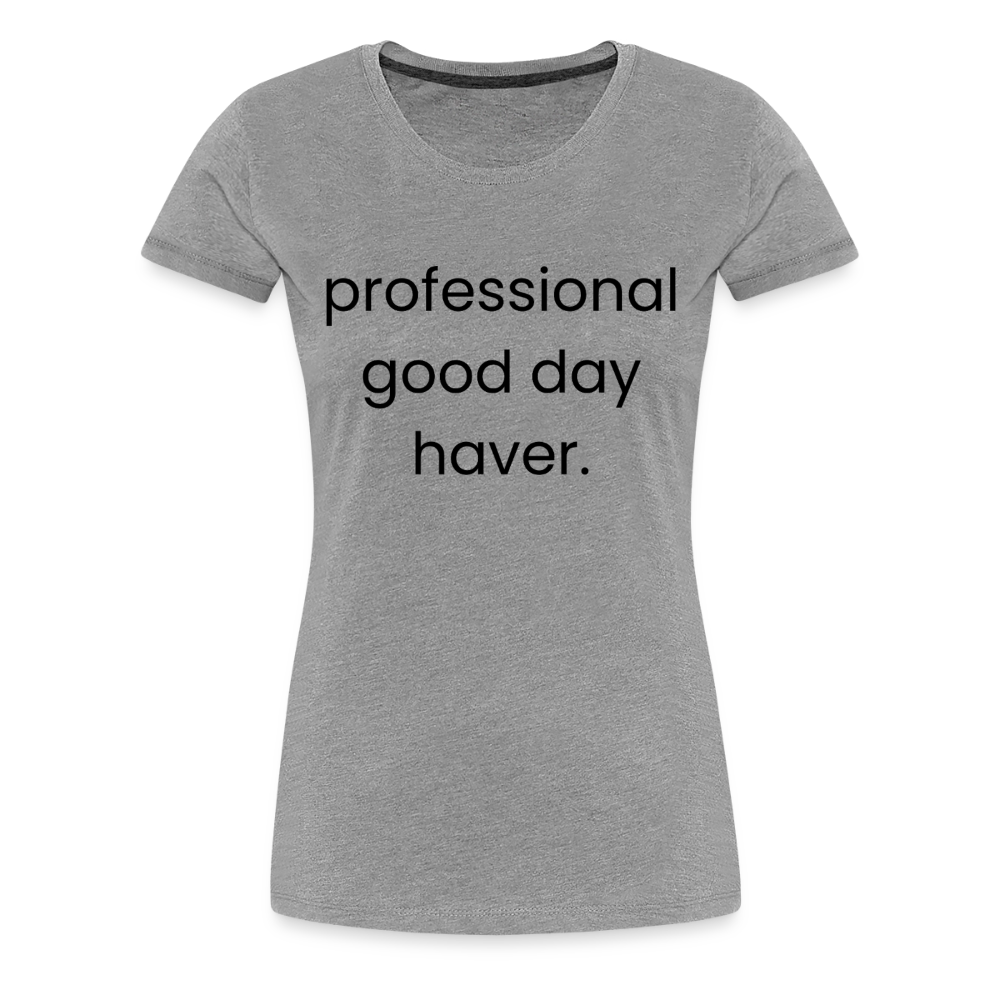Women’s Premium T-Shirt - heather gray