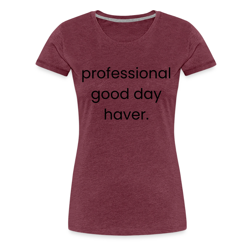 Women’s Premium T-Shirt - heather burgundy