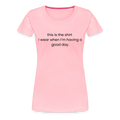 Women’s Premium T-Shirt - pink