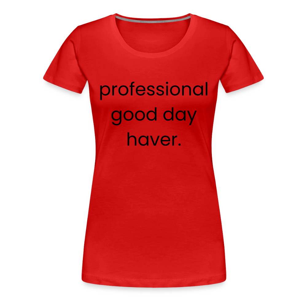 Women’s Premium T-Shirt - red