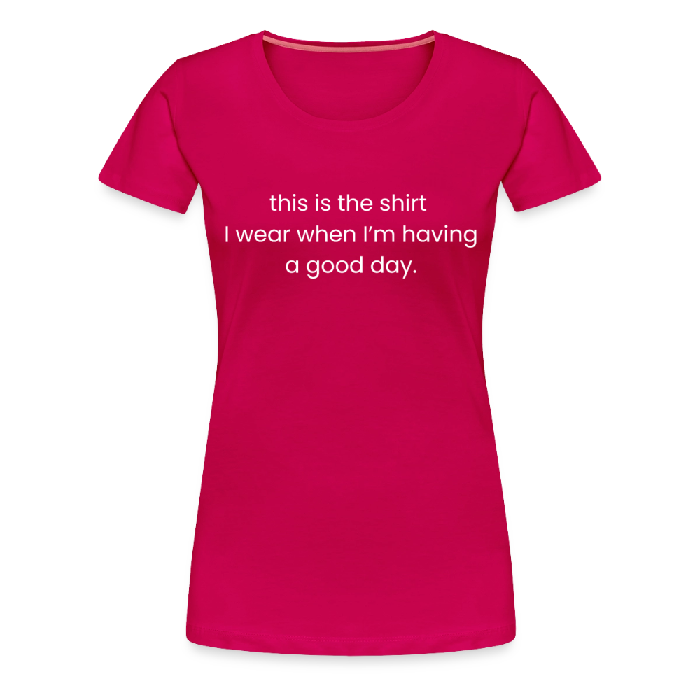Women’s Premium T-Shirt - dark pink
