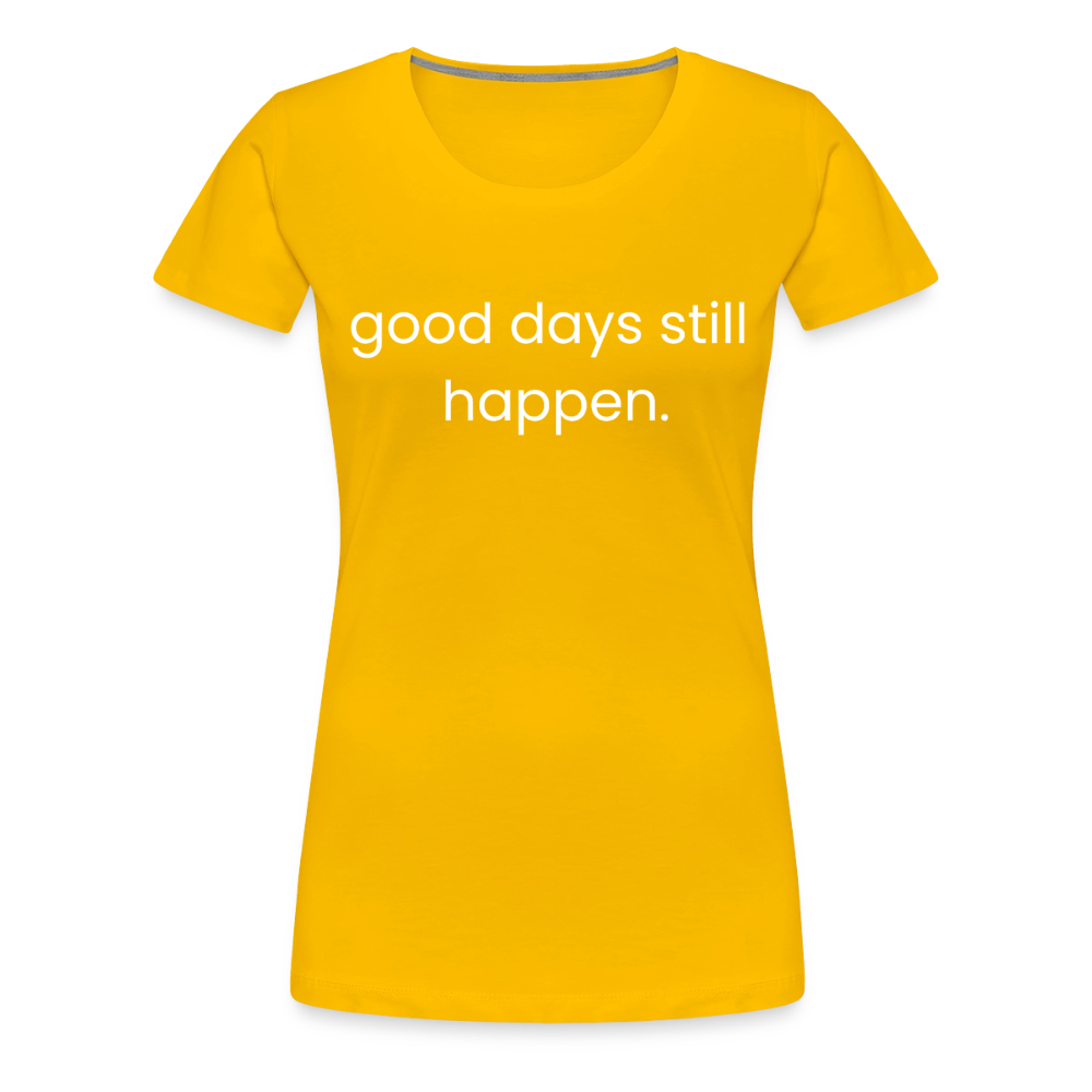 Women’s Premium T-Shirt - sun yellow