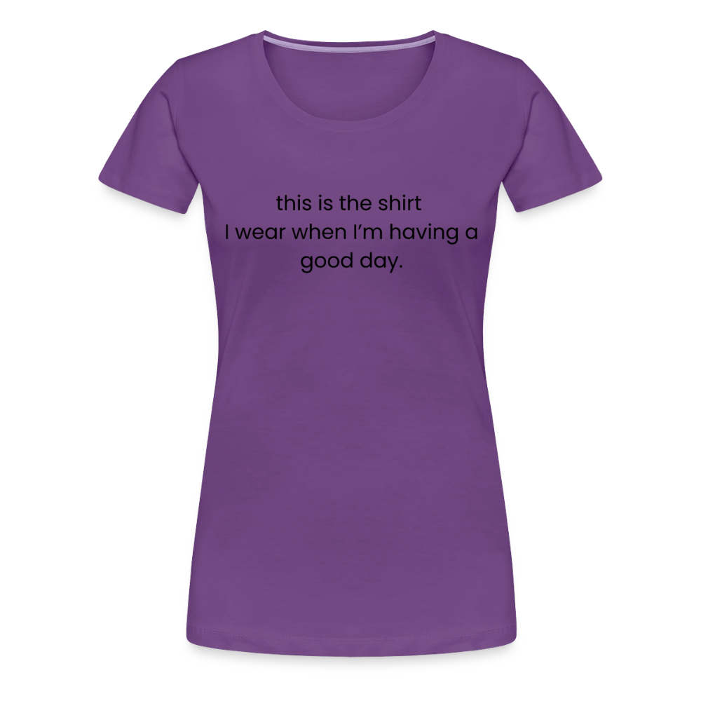 Women’s Premium T-Shirt - purple