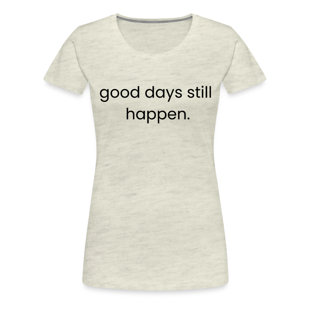 Women’s Premium T-Shirt - heather oatmeal