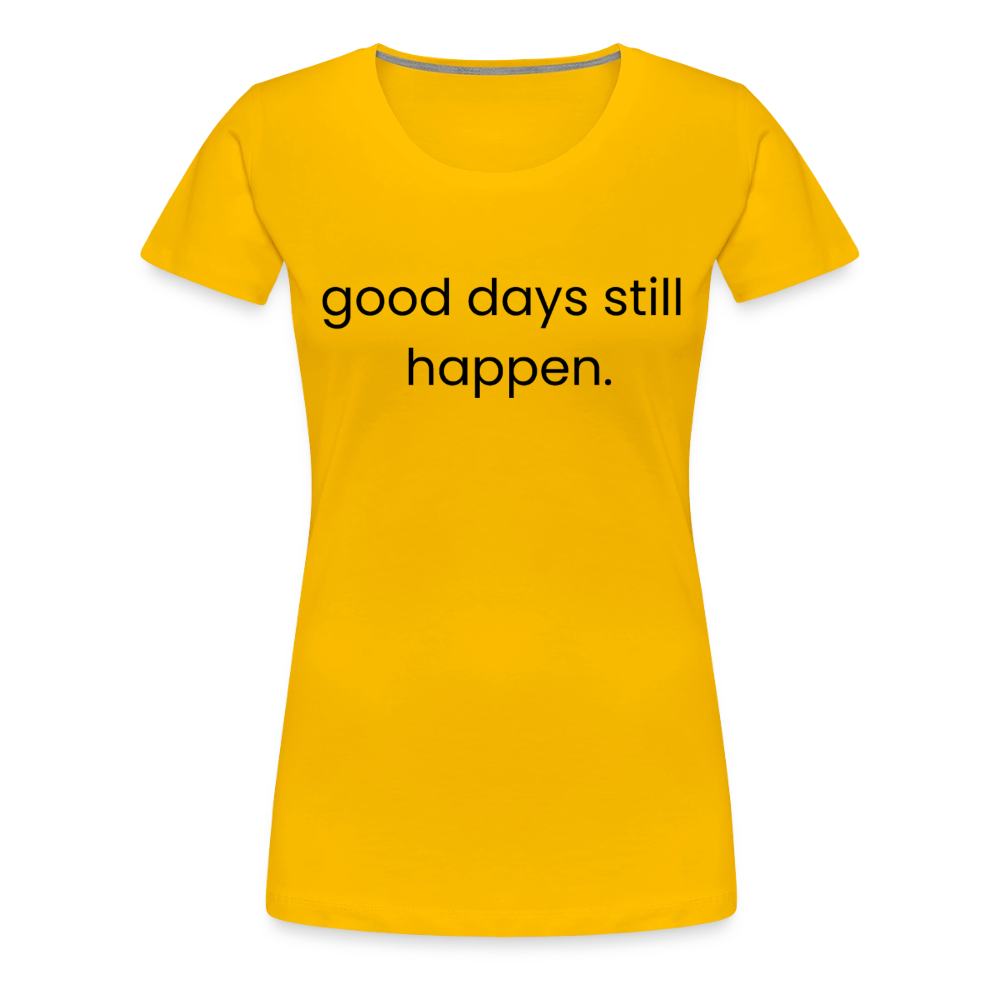 Women’s Premium T-Shirt - sun yellow