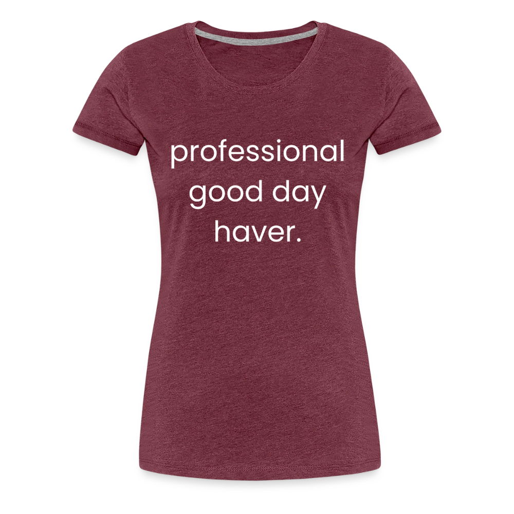 Women’s Premium T-Shirt - heather burgundy