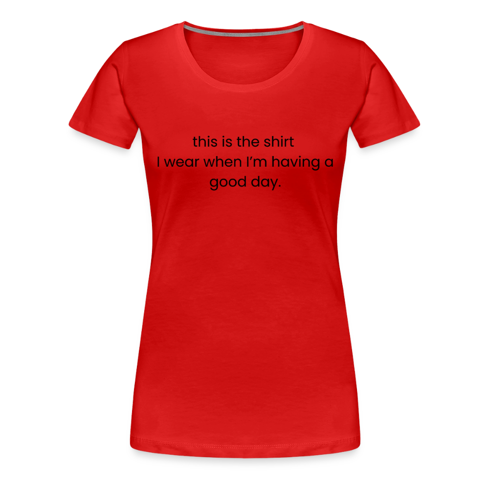 Women’s Premium T-Shirt - red