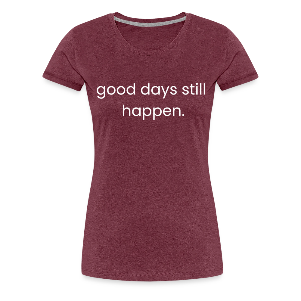 Women’s Premium T-Shirt - heather burgundy