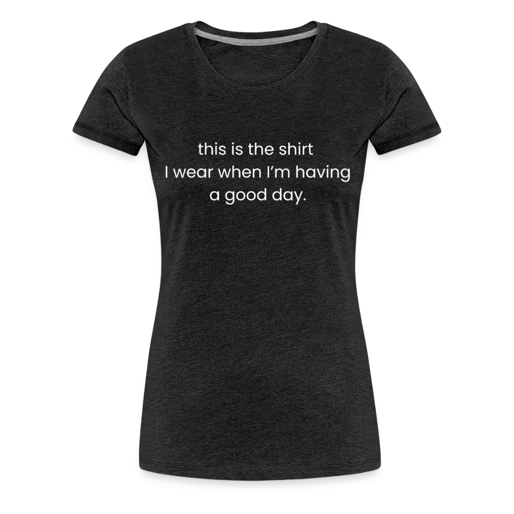 Women’s Premium T-Shirt - charcoal grey