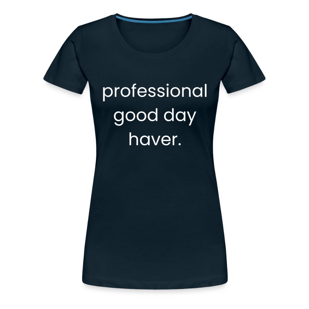 Women’s Premium T-Shirt - deep navy