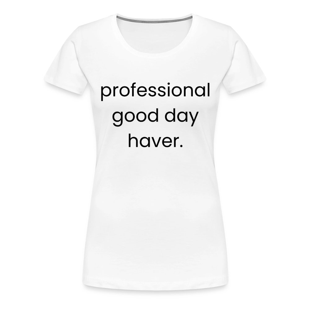 Women’s Premium T-Shirt - white