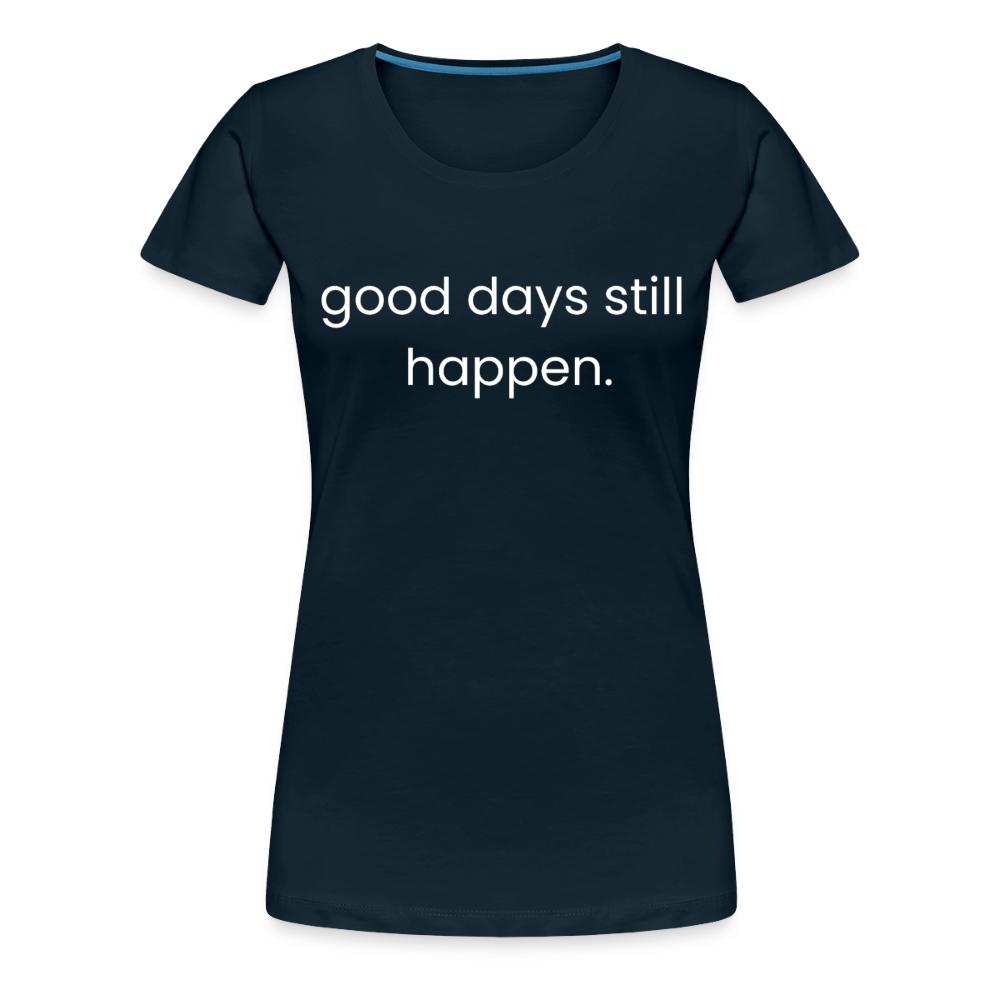 Women’s Premium T-Shirt - deep navy