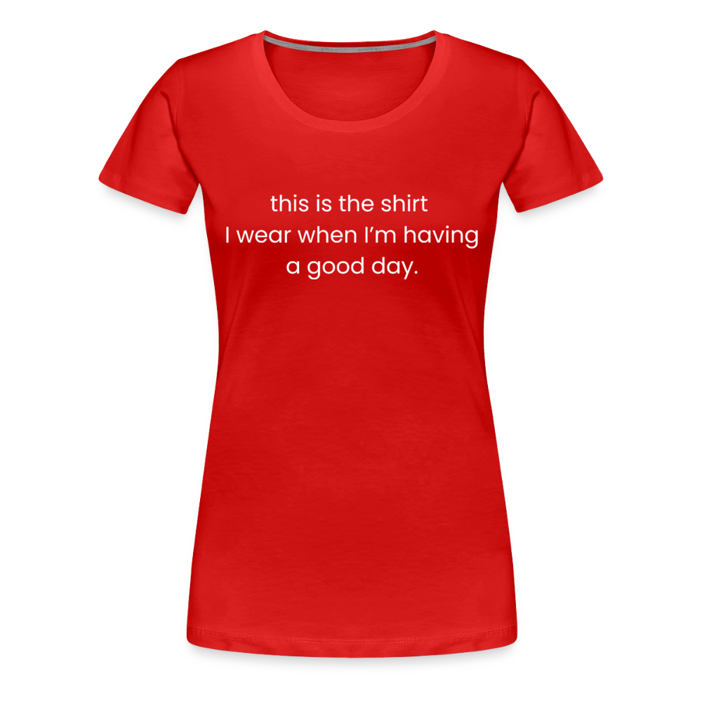 Women’s Premium T-Shirt - red