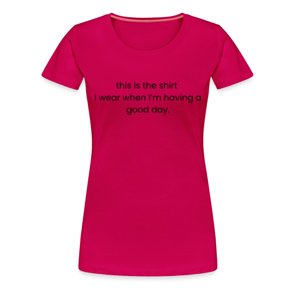 Women’s Premium T-Shirt - dark pink